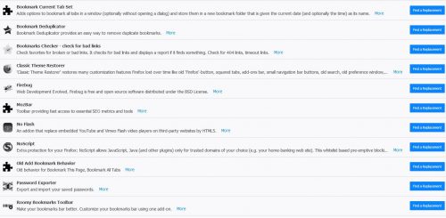 disabled plugins